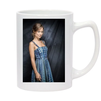 Olivia Wilde 14oz White Statesman Mug