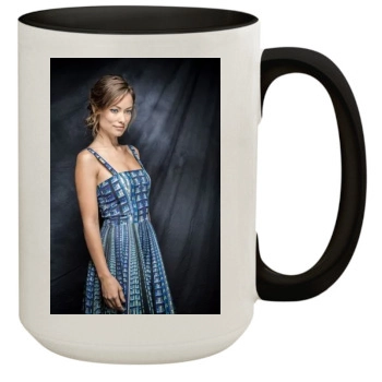 Olivia Wilde 15oz Colored Inner & Handle Mug