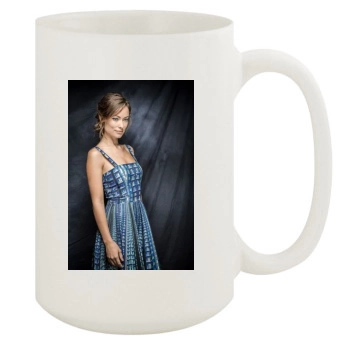 Olivia Wilde 15oz White Mug