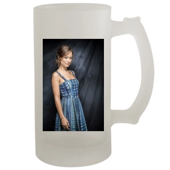 Olivia Wilde 16oz Frosted Beer Stein