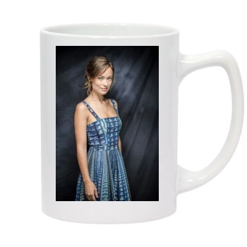 Olivia Wilde 14oz White Statesman Mug