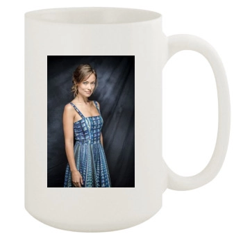 Olivia Wilde 15oz White Mug