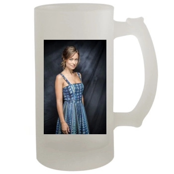 Olivia Wilde 16oz Frosted Beer Stein