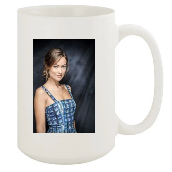 Olivia Wilde 15oz White Mug