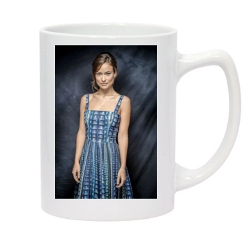 Olivia Wilde 14oz White Statesman Mug