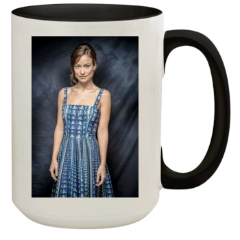 Olivia Wilde 15oz Colored Inner & Handle Mug