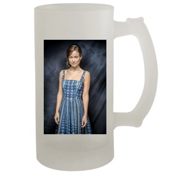 Olivia Wilde 16oz Frosted Beer Stein