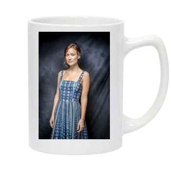 Olivia Wilde 14oz White Statesman Mug