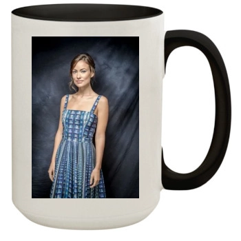 Olivia Wilde 15oz Colored Inner & Handle Mug