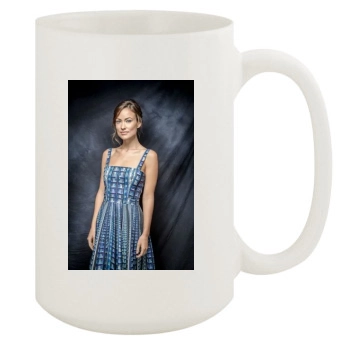 Olivia Wilde 15oz White Mug