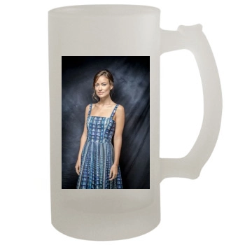 Olivia Wilde 16oz Frosted Beer Stein