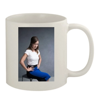 Olivia Wilde 11oz White Mug