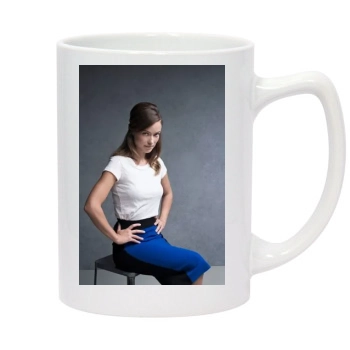 Olivia Wilde 14oz White Statesman Mug