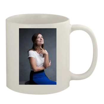 Olivia Wilde 11oz White Mug