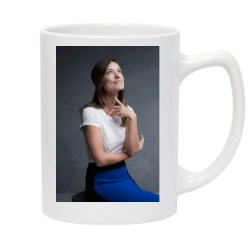 Olivia Wilde 14oz White Statesman Mug