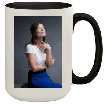 Olivia Wilde 15oz Colored Inner & Handle Mug