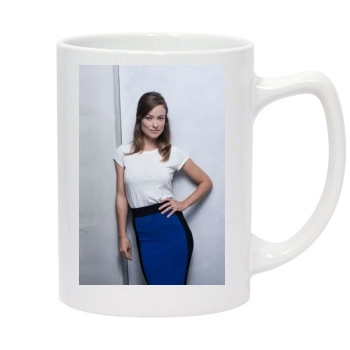 Olivia Wilde 14oz White Statesman Mug