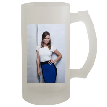 Olivia Wilde 16oz Frosted Beer Stein