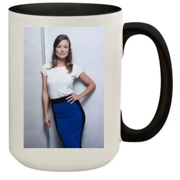 Olivia Wilde 15oz Colored Inner & Handle Mug