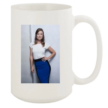 Olivia Wilde 15oz White Mug