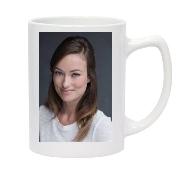 Olivia Wilde 14oz White Statesman Mug