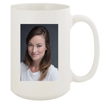 Olivia Wilde 15oz White Mug