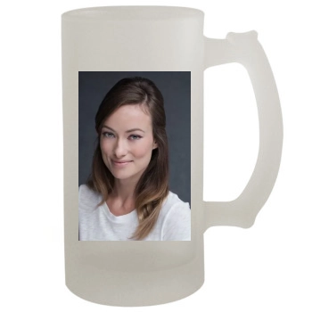 Olivia Wilde 16oz Frosted Beer Stein