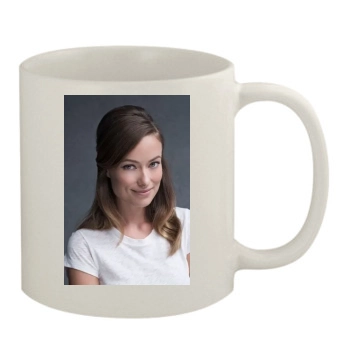 Olivia Wilde 11oz White Mug