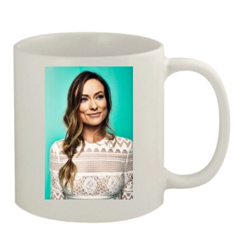 Olivia Wilde 11oz White Mug