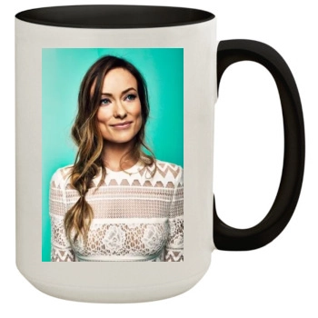 Olivia Wilde 15oz Colored Inner & Handle Mug