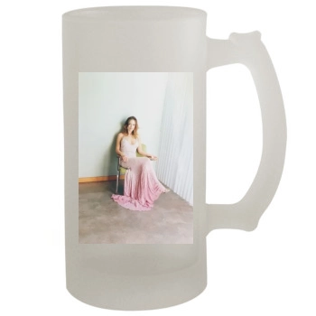 Olivia Wilde 16oz Frosted Beer Stein