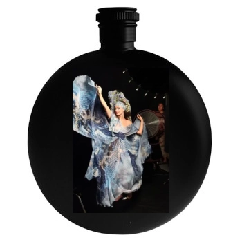 Olivia Wilde Round Flask