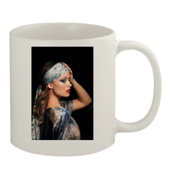 Olivia Wilde 11oz White Mug