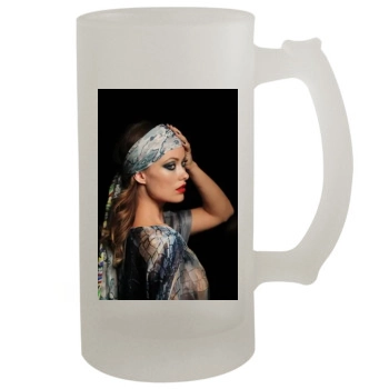 Olivia Wilde 16oz Frosted Beer Stein