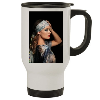 Olivia Wilde Stainless Steel Travel Mug