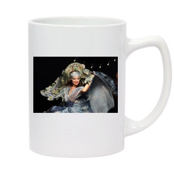 Olivia Wilde 14oz White Statesman Mug