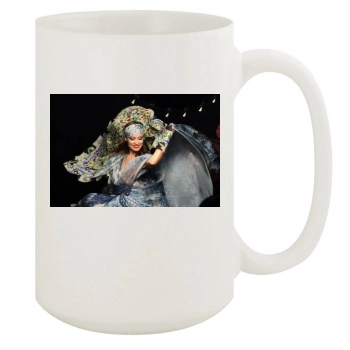 Olivia Wilde 15oz White Mug