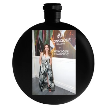 Olivia Wilde Round Flask