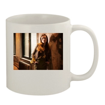 Olivia Wilde 11oz White Mug