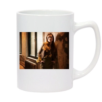 Olivia Wilde 14oz White Statesman Mug