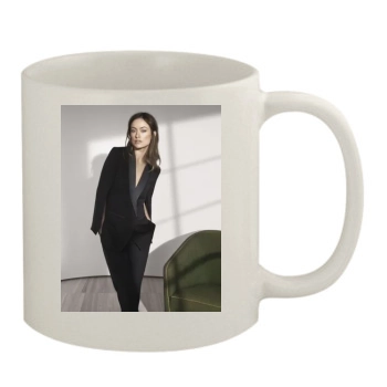 Olivia Wilde 11oz White Mug