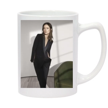 Olivia Wilde 14oz White Statesman Mug