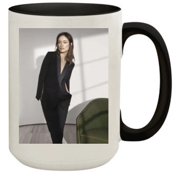 Olivia Wilde 15oz Colored Inner & Handle Mug