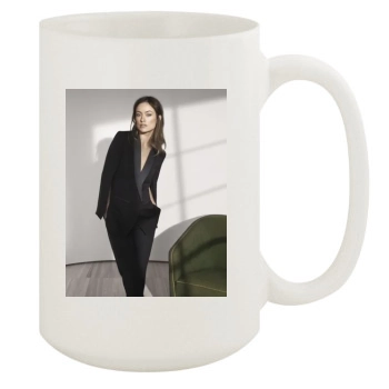 Olivia Wilde 15oz White Mug