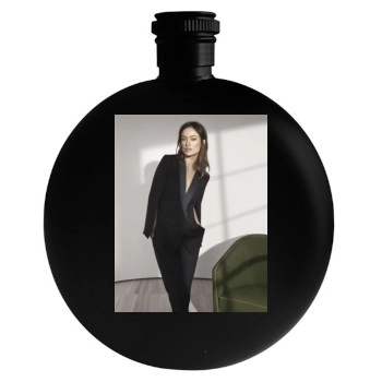 Olivia Wilde Round Flask