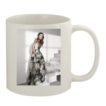 Olivia Wilde 11oz White Mug