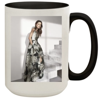 Olivia Wilde 15oz Colored Inner & Handle Mug