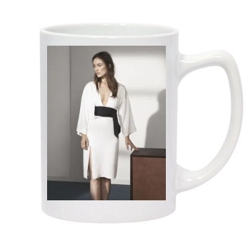 Olivia Wilde 14oz White Statesman Mug