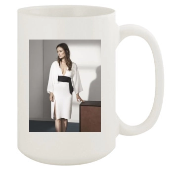 Olivia Wilde 15oz White Mug