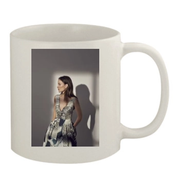 Olivia Wilde 11oz White Mug